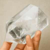 קוורץ שקוף – המגבר הגדול של כל קריסטל וכל תחושה