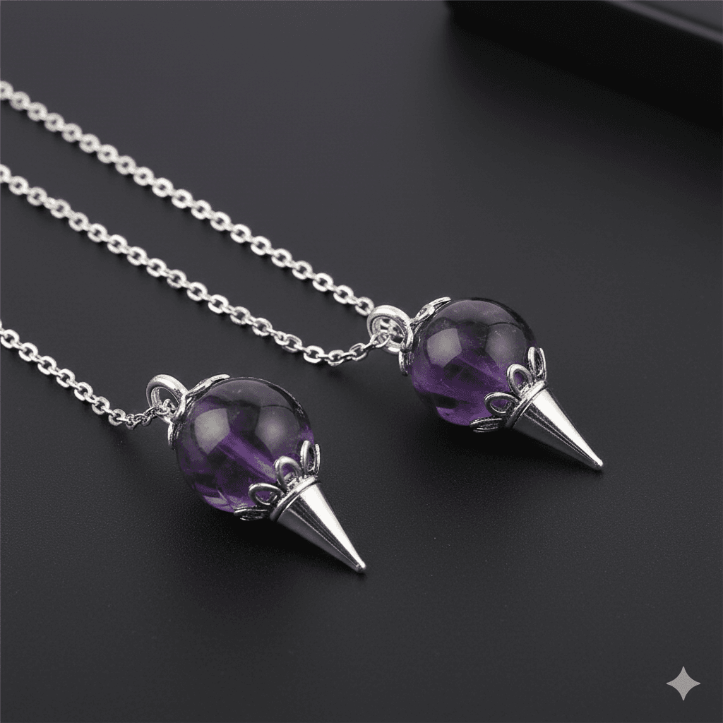 מטוטלת קריסטלים מהפנטת (יש כמה סוגים של קריסטלים לבחירה)