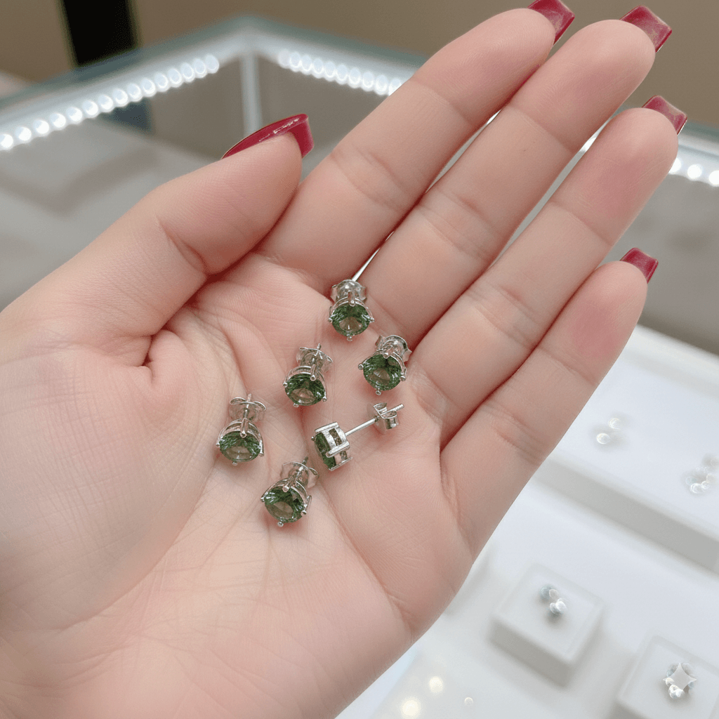 עגילי מולדובייט 925 - למי שרוצה מחיקת זהות רצינית והגעה אל הייעוד – תמונה 3