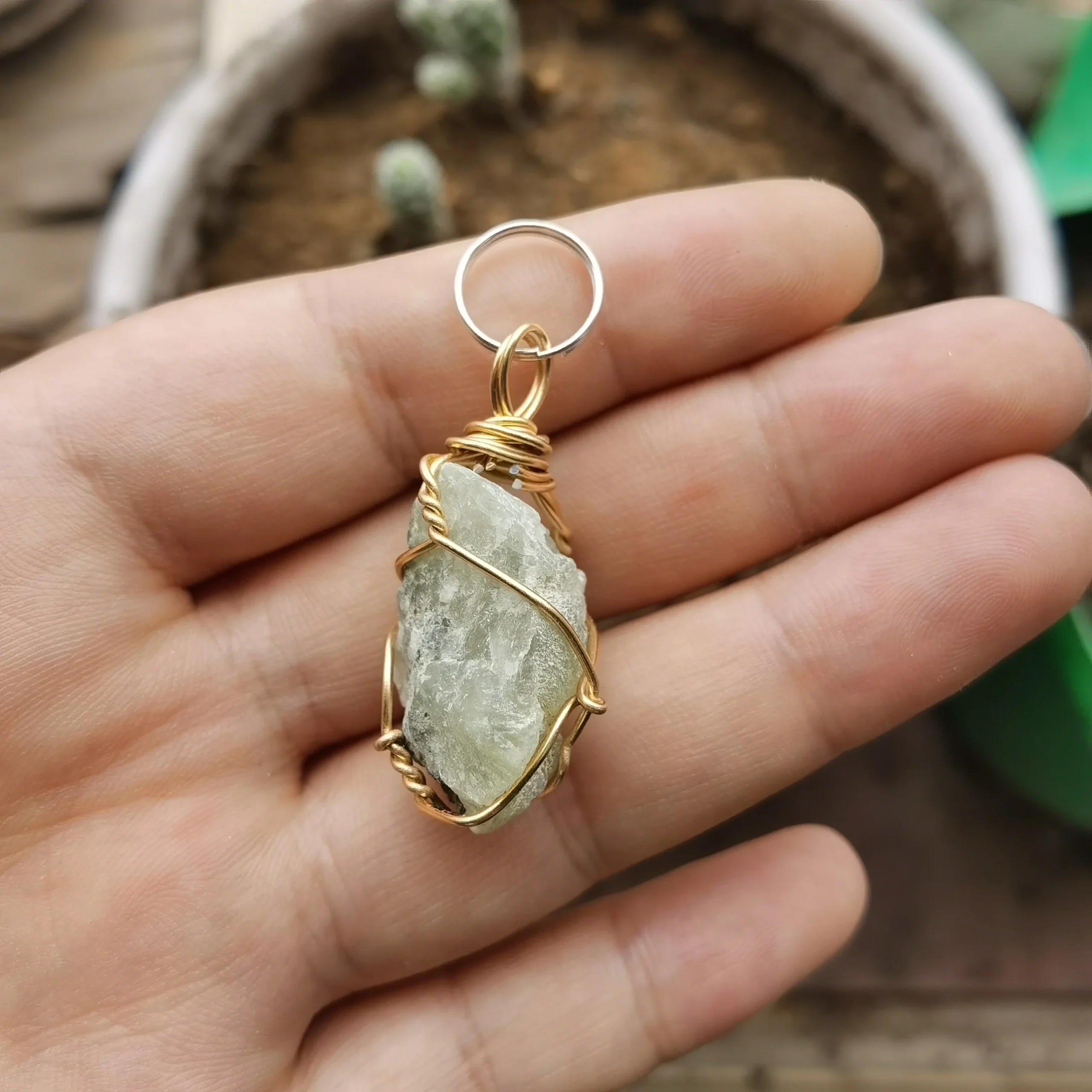 מחזיק מפתחות קריסטלי - מגוון קריסטלים לבחירה – תמונה 10